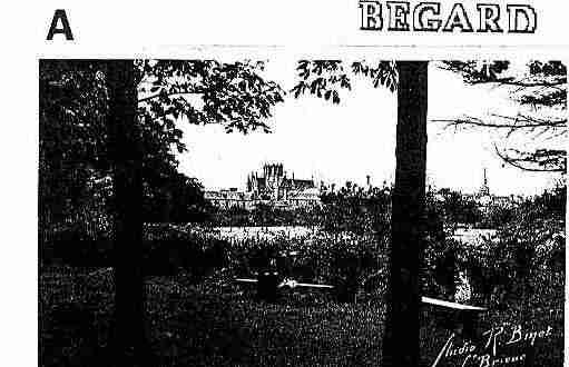 Ville de BEGARD Carte postale ancienne